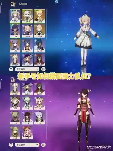 原神初期有什么好的搭配阵容插图