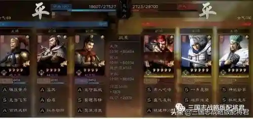 最强紫将阵容搭配图解(三国志紫将最强阵容)