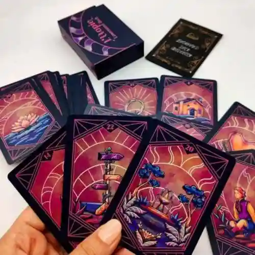 神域塔罗牌占卜阵容搭配(塔罗牌组合解读软件)插图2