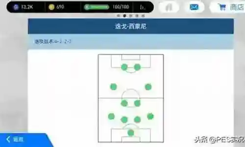 实况2020防守阵容搭配