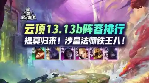 13.13阵容排名(13本职业联赛阵型链接)插图