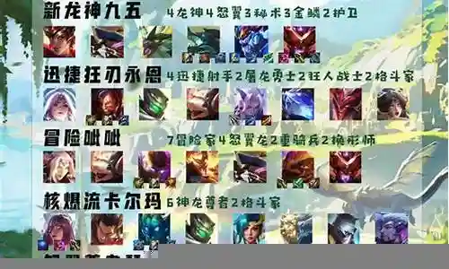 法术版本强势阵容搭配最新