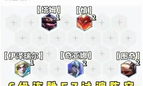 前期阵容怎么过渡战法搭配