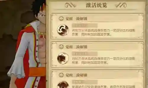 觉醒路飞阵容搭配