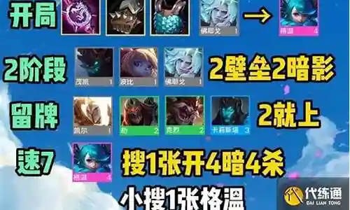 暗影植物阵容装备搭配最新