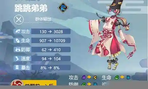 跳跳弟弟阵容搭配