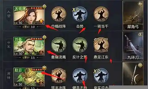 率土之率阵容
