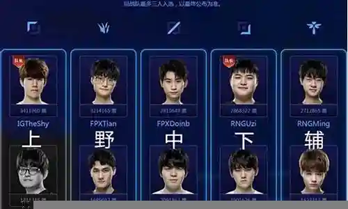 辅助冠军阵容