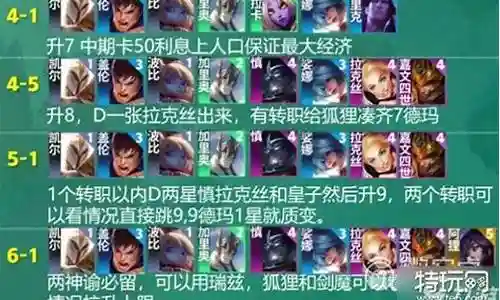 法师纹章阵容搭配图