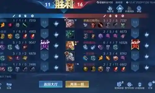 守约打中阵容