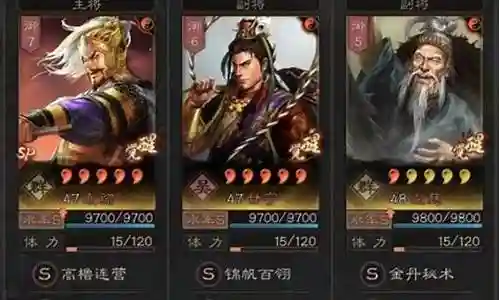 甘宁武锋阵容