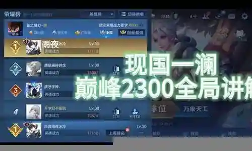 王者对决老虎阵容