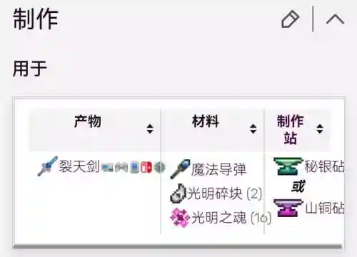泰拉瑞亚魔法武器书
