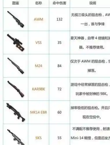 刺激战场枪械配件攻略插图