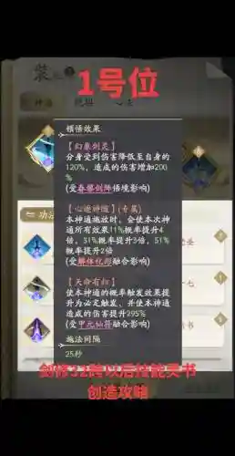 仙灵觉醒技能书怎么配