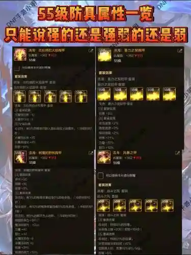 dnf风法55级装备