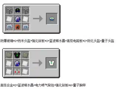 我的世界工业量子套技能插图