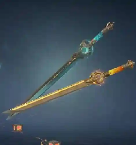 游戏里武器双刀
