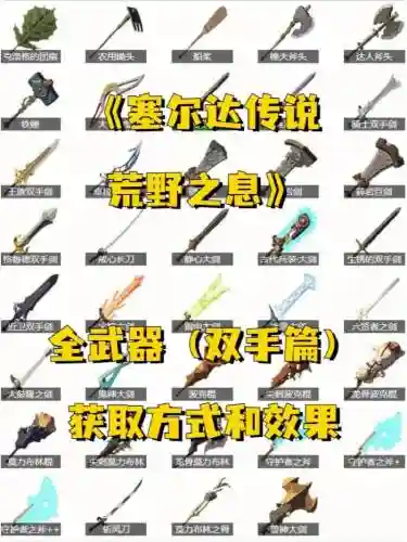 赛尔达传说荒野之息武器插图