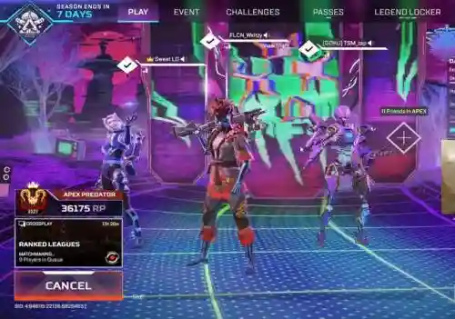 apex阵容图片
