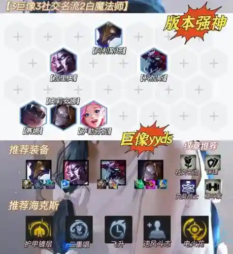 克制巨像阵容