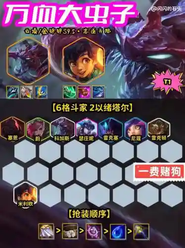 昆虫搭配阵容