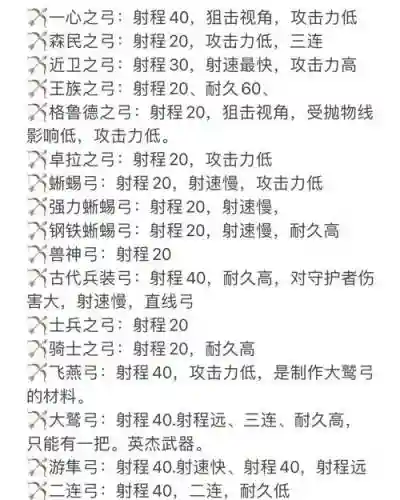 塞尔达武器属性说明插图
