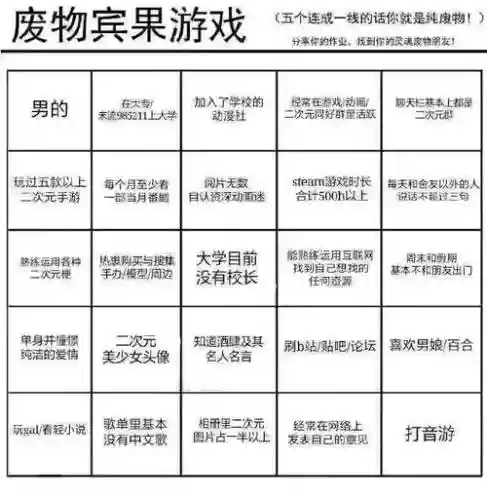 宾果攻略
