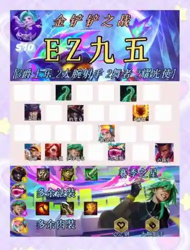 冠军ez阵容
