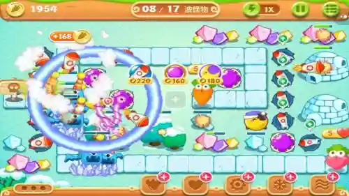 保卫萝卜讯玩版第64关攻略插图