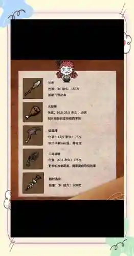 饥荒什么加武器耐久_1插图