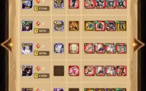魔女武器阵容