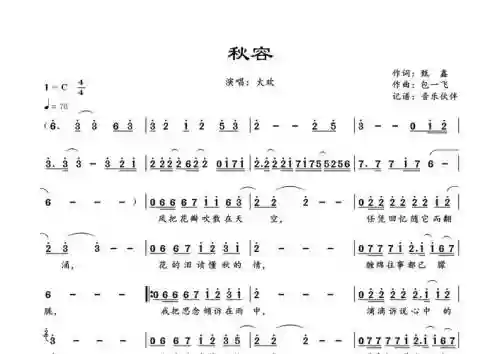秋容阵容插图