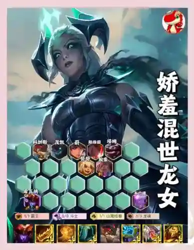 巨型龙女阵容