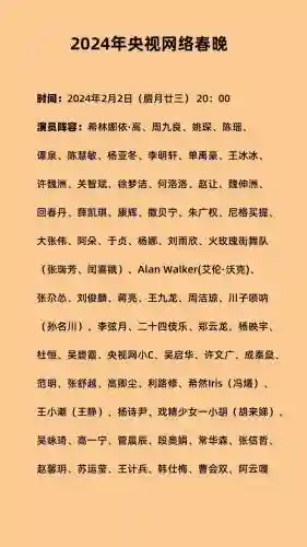 春唤阵容插图