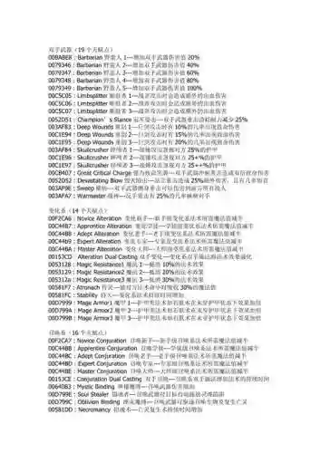 老滚5龙骨武器代码