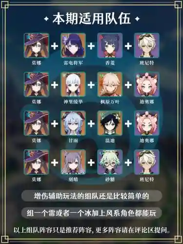 莫那阵容搭配_1插图