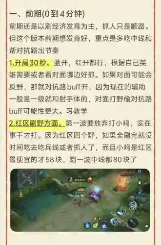 老夫子打野攻略插图