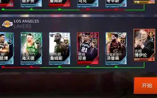 NBALIVE编辑阵容