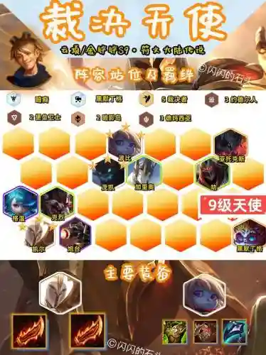 破解天使阵容
