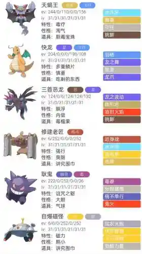 pokeplus最强阵容