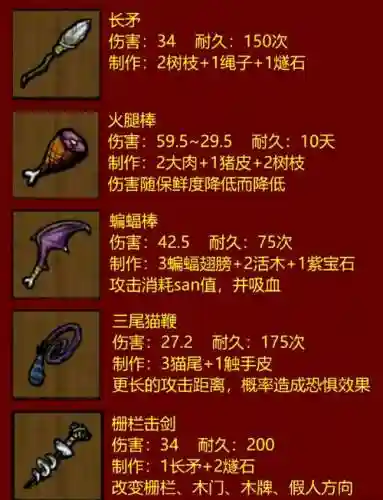 饥荒musha武器_1插图