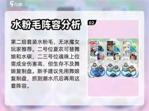 弹射物语水弹阵容怎么搭配_1插图
