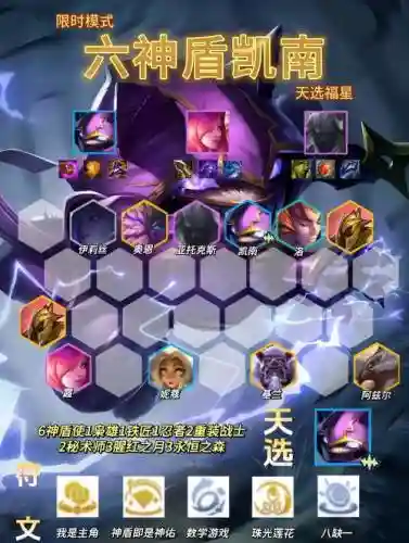 也南搭配阵容