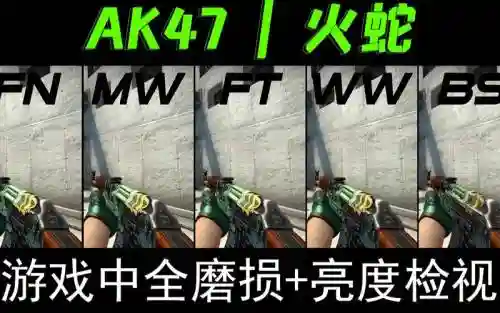 csgo武器磨损怎么看插图
