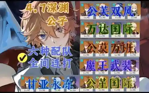 公子阵容搭配大全_1插图