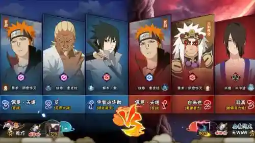 忍战士阵容