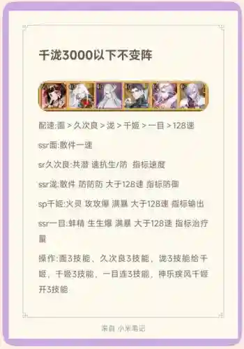 泷斗技阵容插图