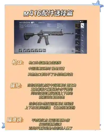吃鸡武器配件怎么选插图