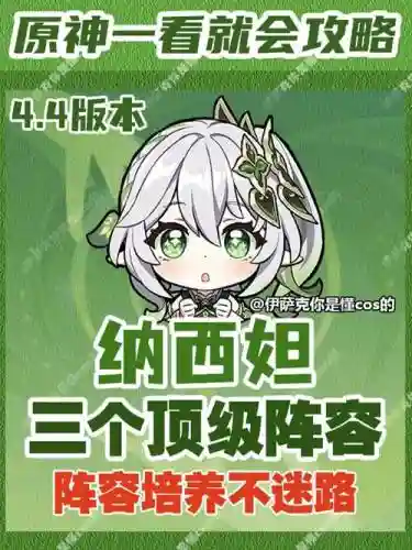 纳西妲阵容